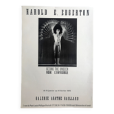 Original poster by Harold EDGERTON, Galerie Agathe Gaillard, 1976