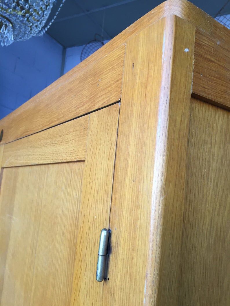 Armoire d'école vintage Delagrave 1960