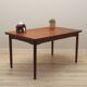 Teak table, Danish design, 1970s, production: Denmark