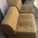 Vintage 70s corduroy armchair