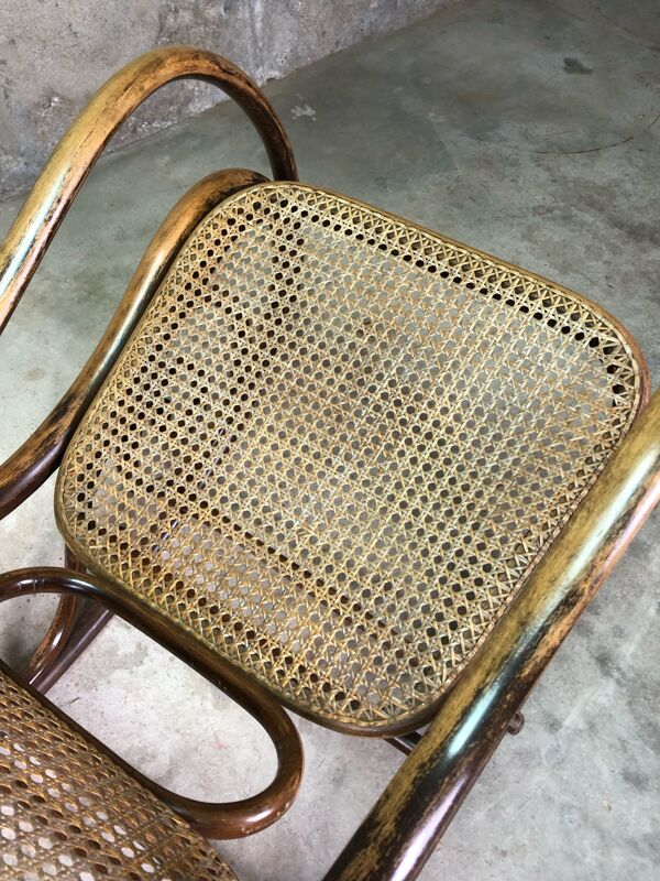 Rocking-chair Fischel vers 1910