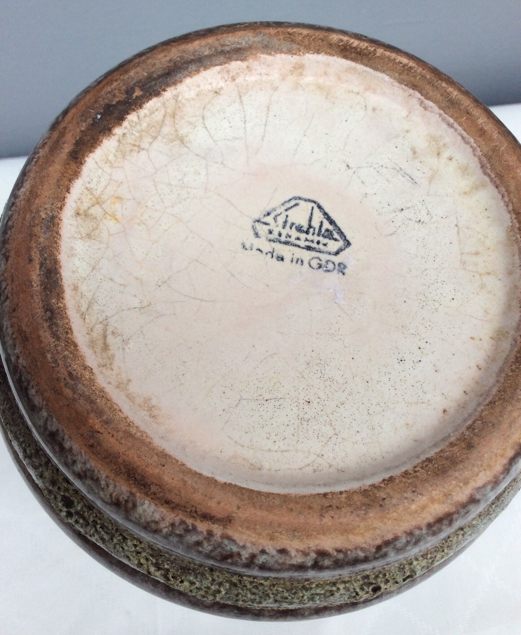 Ceramic vase "Strelha" West Germany, 1960s