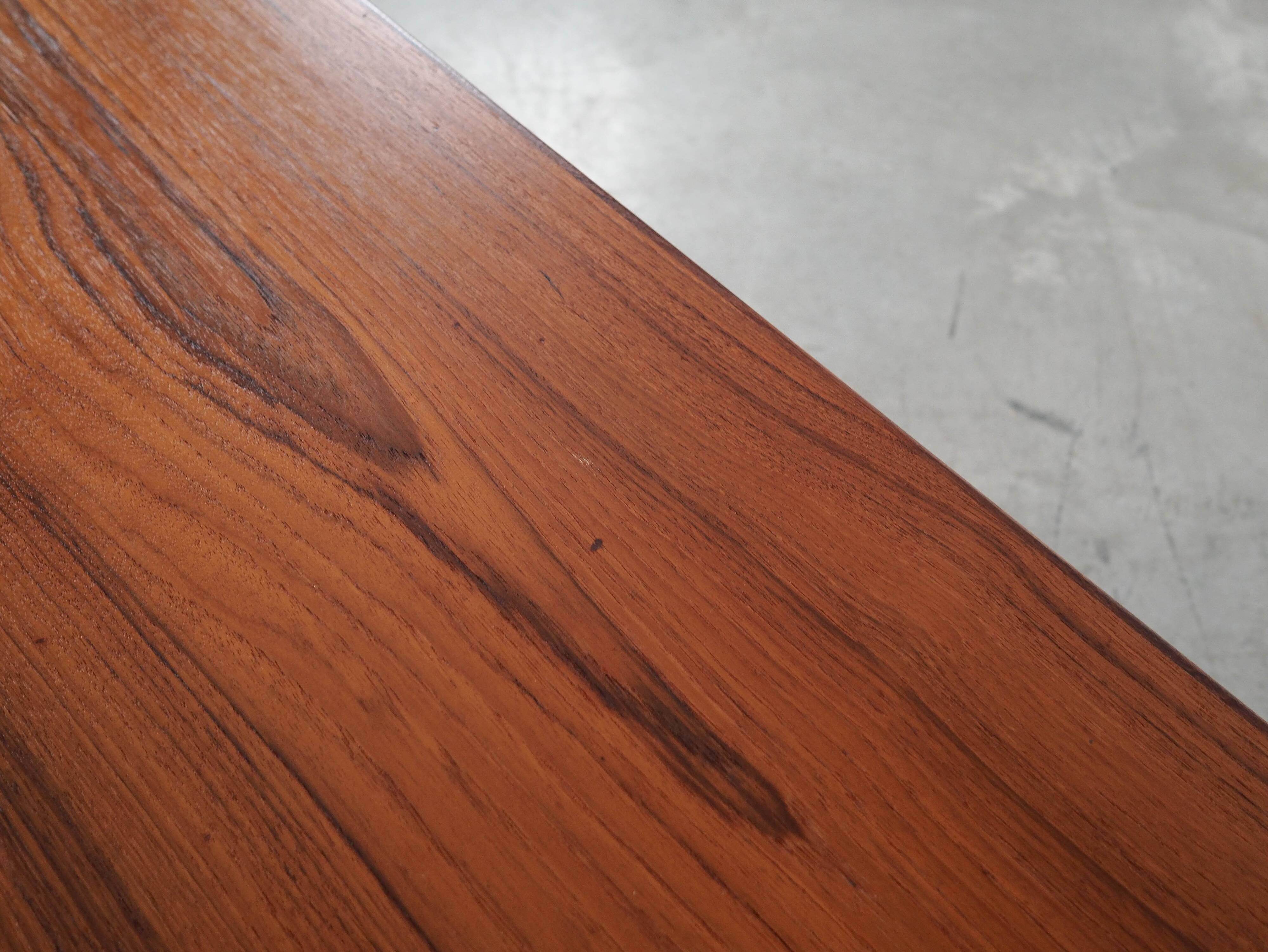 Teak desk, Danish design, 1970s, made in Denmark