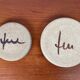 Mid-Century Modern Danish Studio Pottery Bowls by Tue Poulsen for Tue Keramik, 1960s, Set of 2