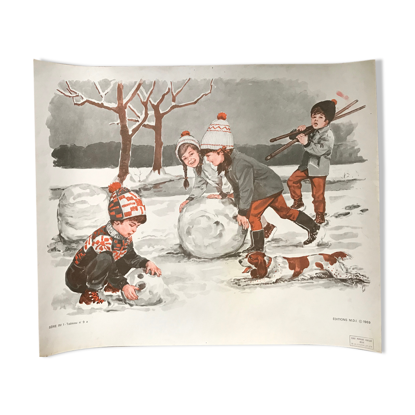 Christmas school poster