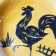 Set of plates of Gien decoration rooster