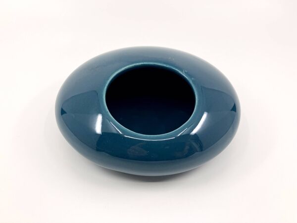 Vase/cendrier/vide-poche en céramique • cera sapa • space age 1970 • france
