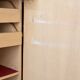 Teak enfilade with herringbone pattern from the 1950s.