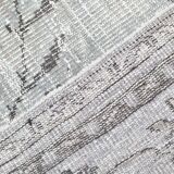 5x9 Vintage Soft Pastel Gray Oriental Pattern Turkish Rug, 160x271Cm