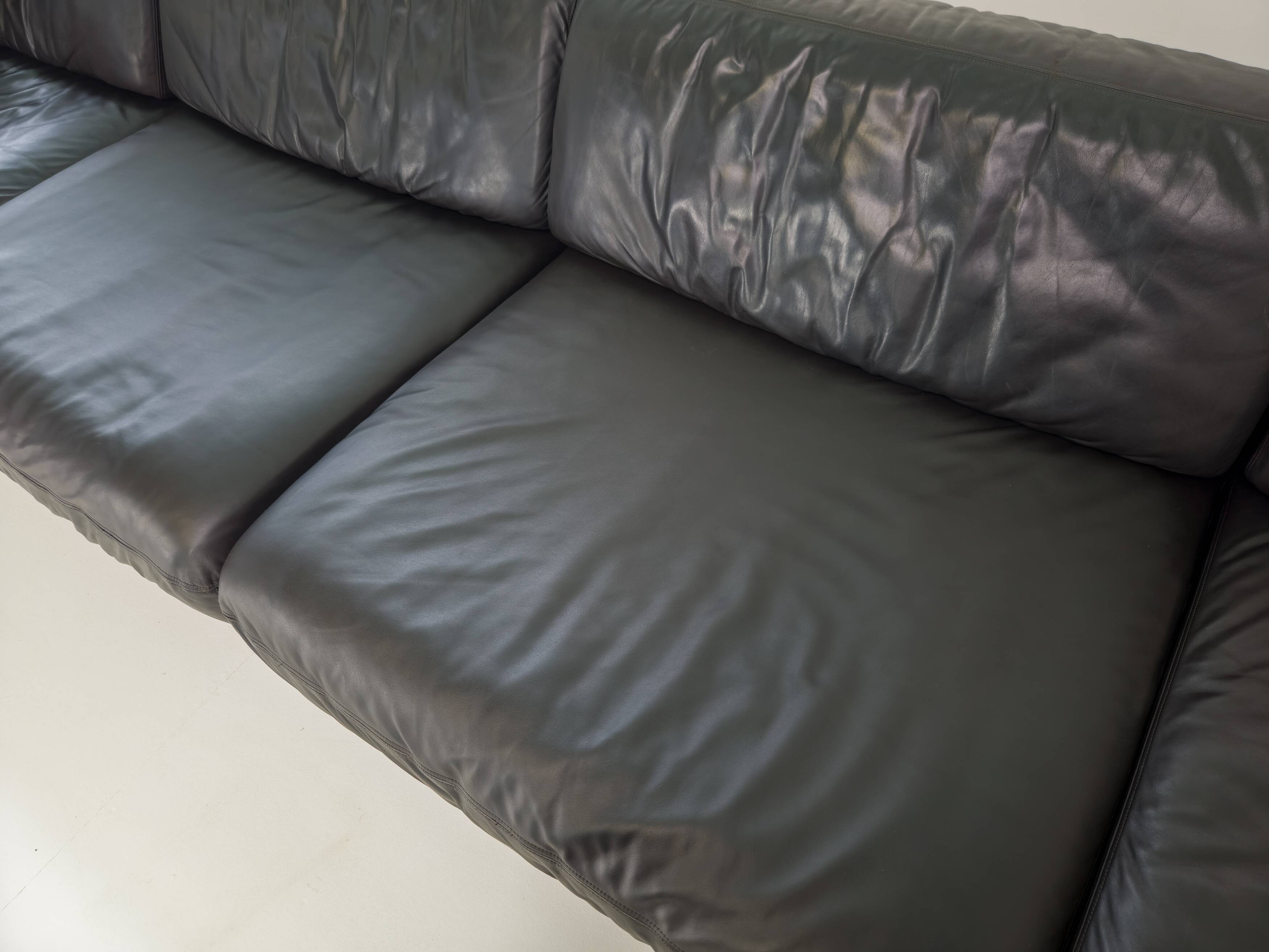 De Sede DS-76 – modular leather sofa (5 elements)