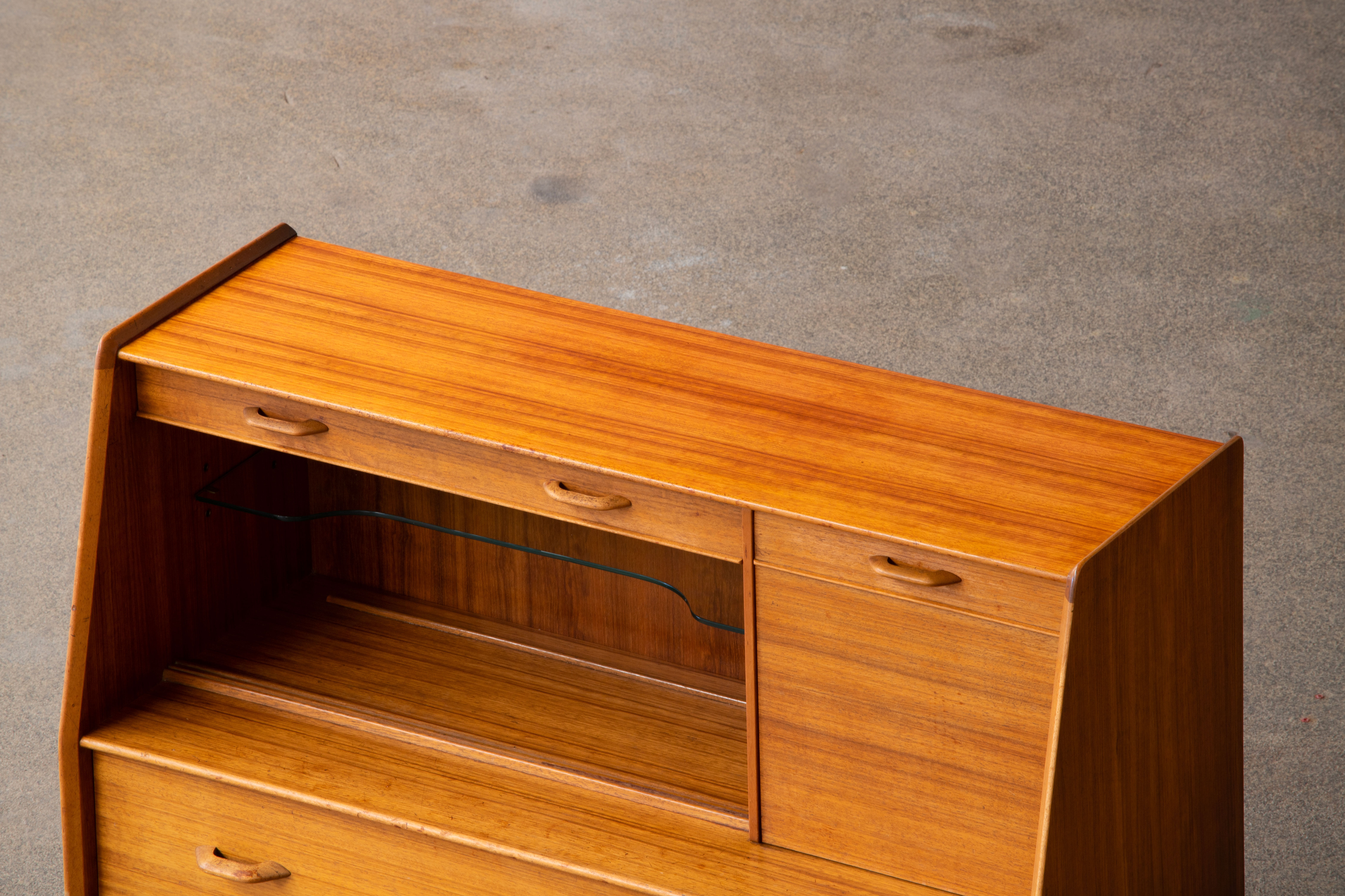 Scandinavian teak side board