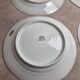 10 antique porcelain plates – Aux Lions de Faïence Paris – 19th century