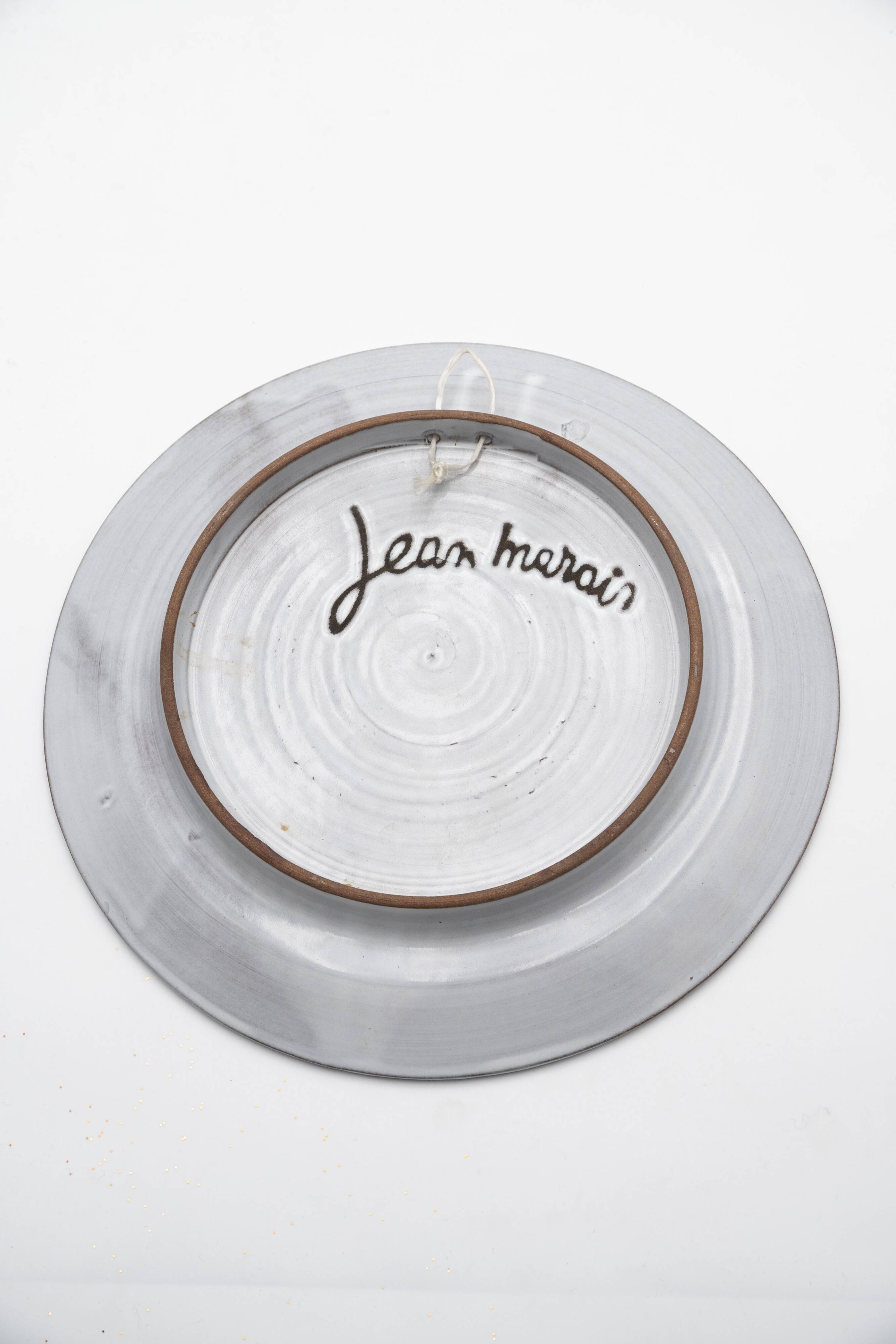 Jean Marrais ceramic plate, 1960