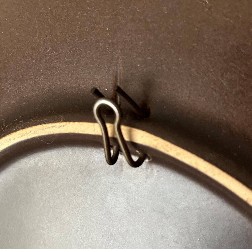 Mid-century German studio pottery wall plate with Ruscha sunflower motif, 1960s.