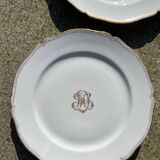 Monogrammed plates - MD
