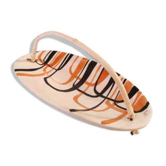 Empty vintage ceramics pocket Roger Capron Vallauris circa 1950