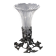 Antique Art Nouveau vase in crystal and patinated bronze – circa 1895–1910