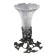 Antique Art Nouveau vase in crystal and patinated bronze – circa 1895–1910