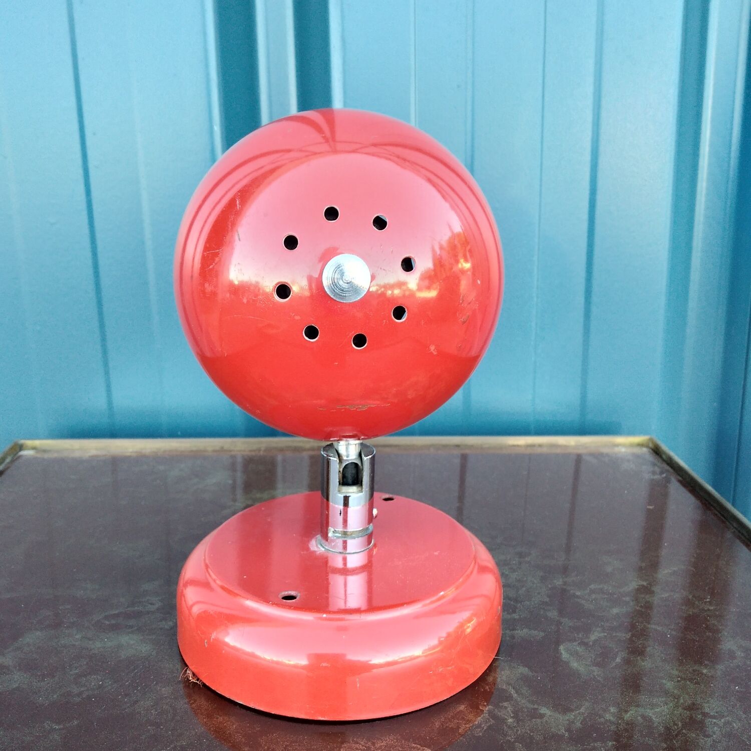 Red wall lamp 1960