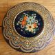 Old metal cookie box floral pattern 40s/50s