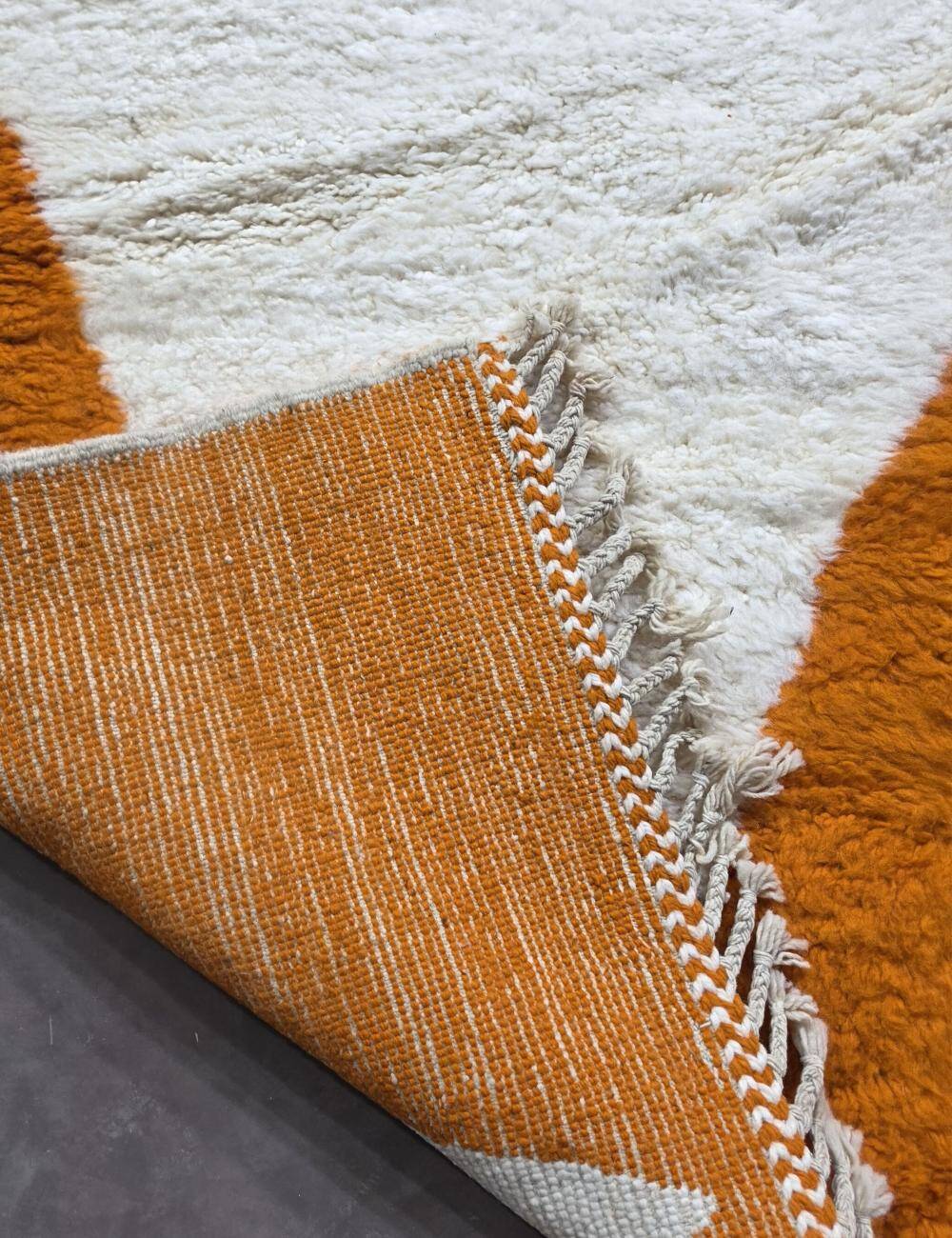 Moroccan Carpet Orange - 300 x 260 cm