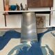 Round dining table by Luigi Saccardo for Maison Jansen / 70s