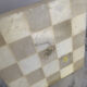 Vintage yellow square alber ashtray tiles