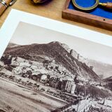 Digne-les-Bains, photo print from 1942.