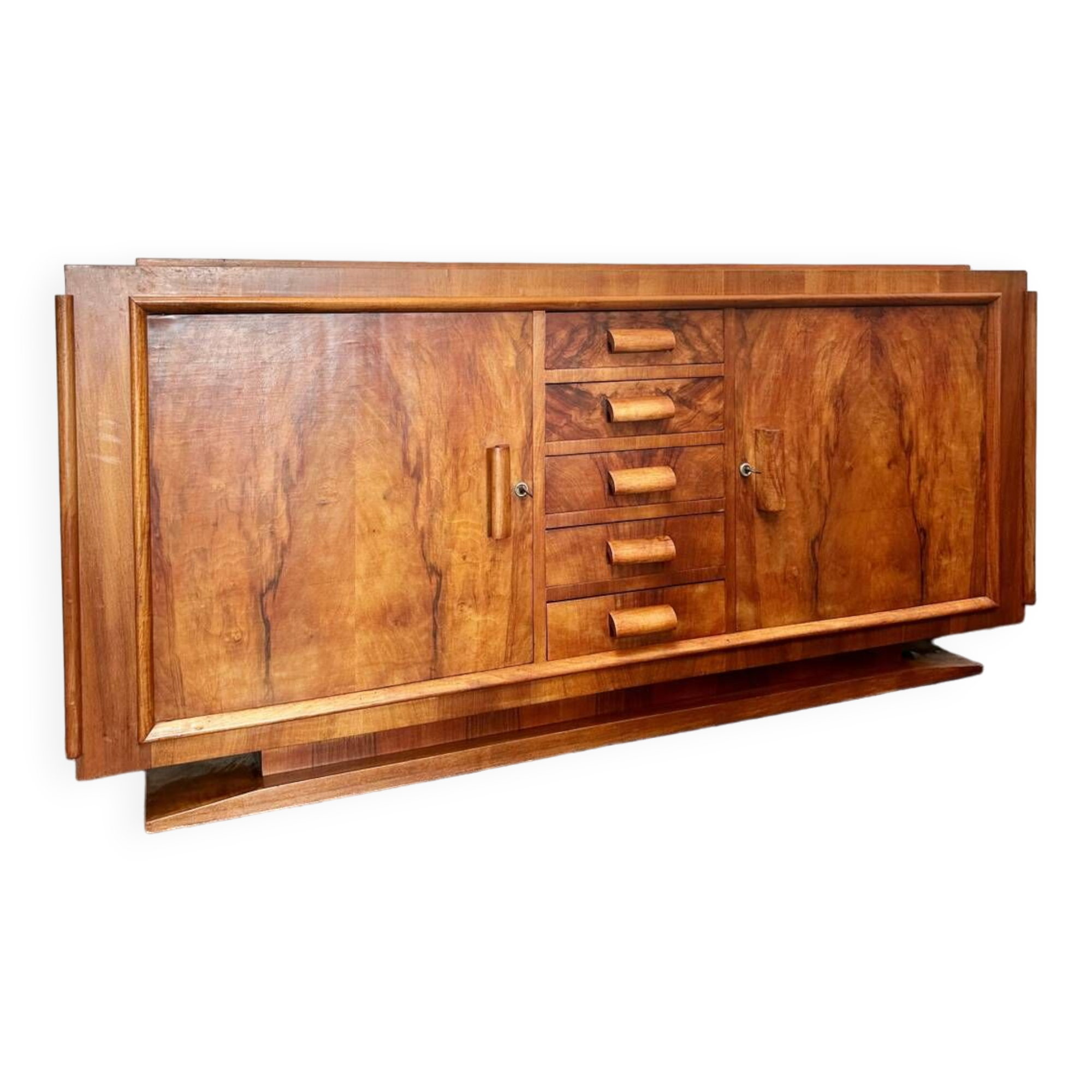 Art Deco walnut sideboard