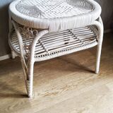 Rattan coffee table
