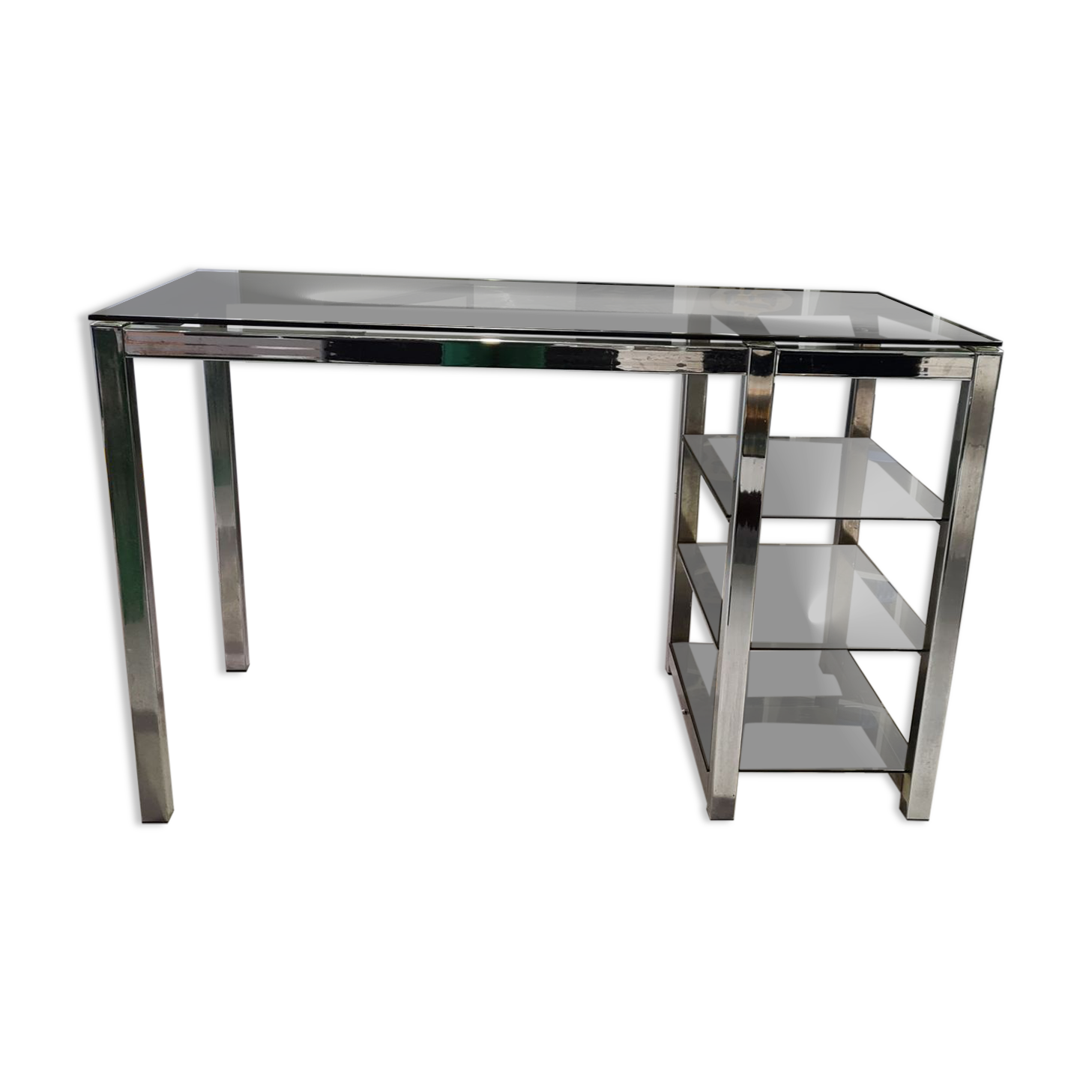 Chrome desk 70s