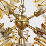 Murano glass pendant lamp from AV Mazzega 1950s
