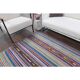 Vintage Turkish Oushak Handmade Wool Cotton Pink Kilim Area Rug 173x243