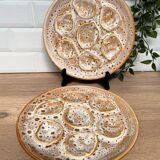 2 Niderviller oyster plates
