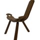 Vintage Spanish chair  stool brutalist design