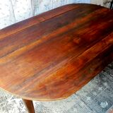 Solid elm table