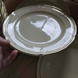 Antique gien table service – niderviller model – exceptional set