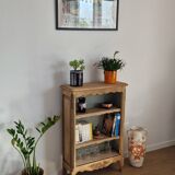 Bibus vintage oak bookcase