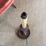 Pied de lampe en bois