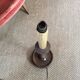 Wooden lamp foot