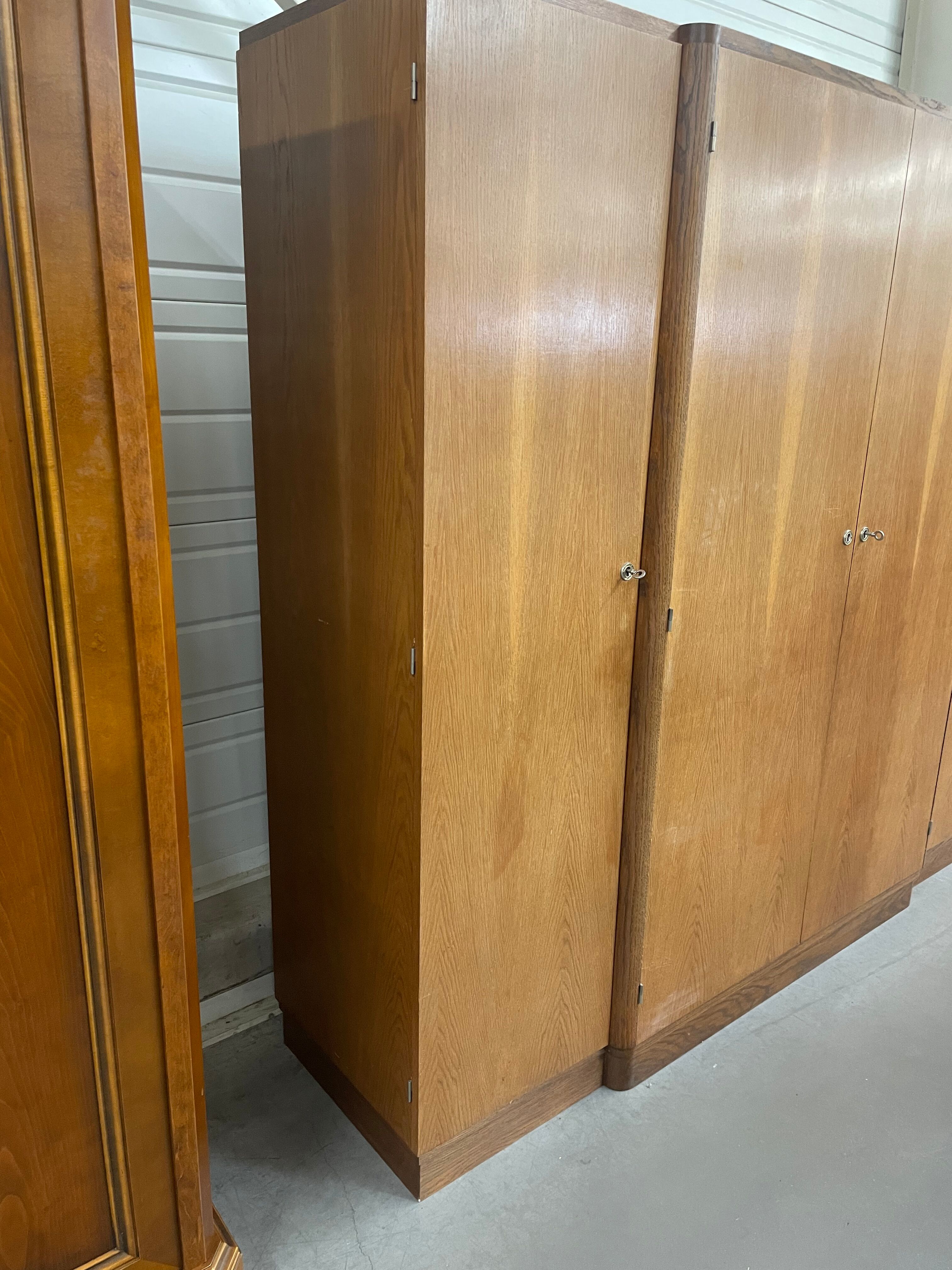 Solid oak dressing room 1960