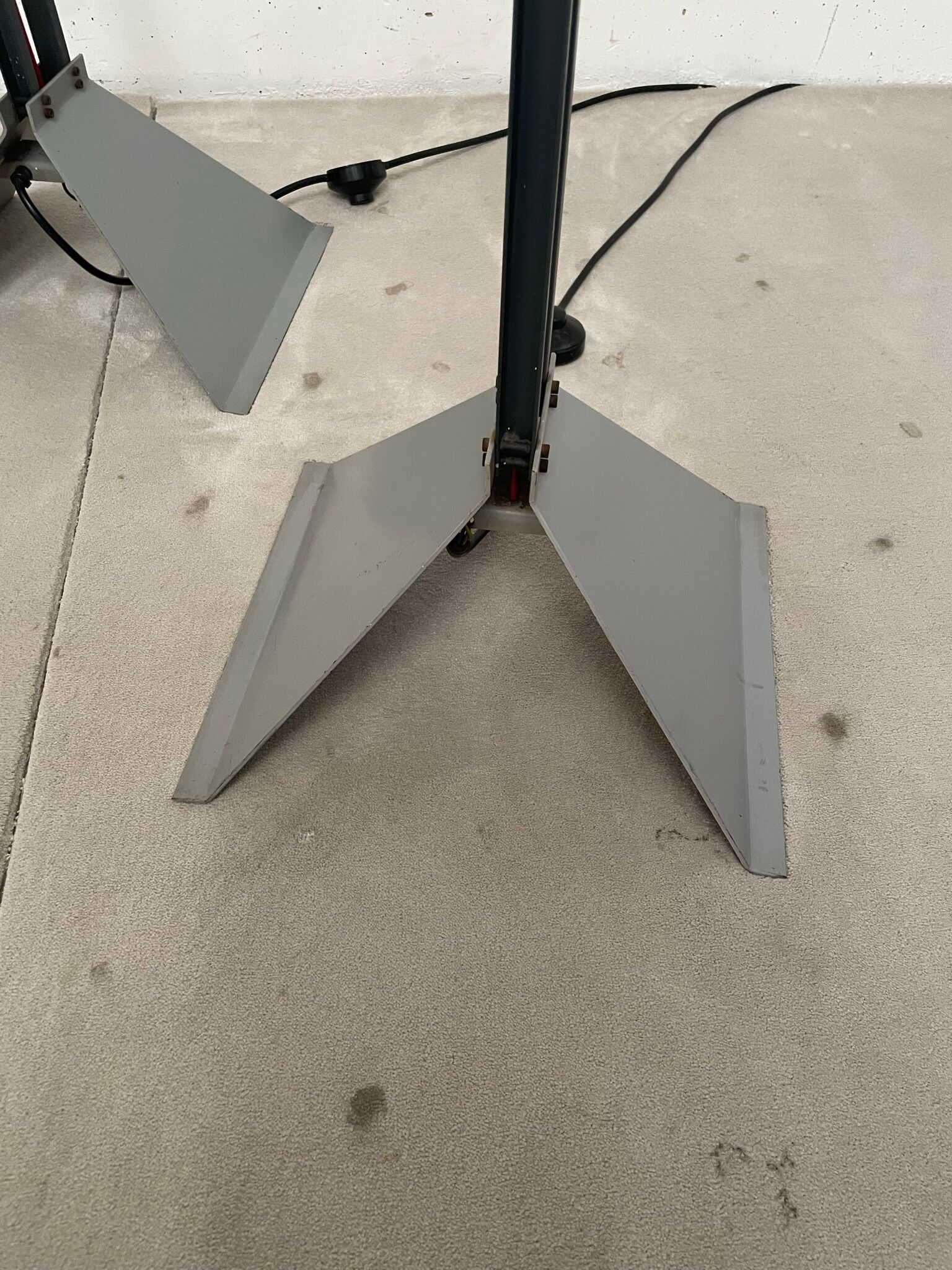 Pair of floor lamps Menno Dieperink, 1980