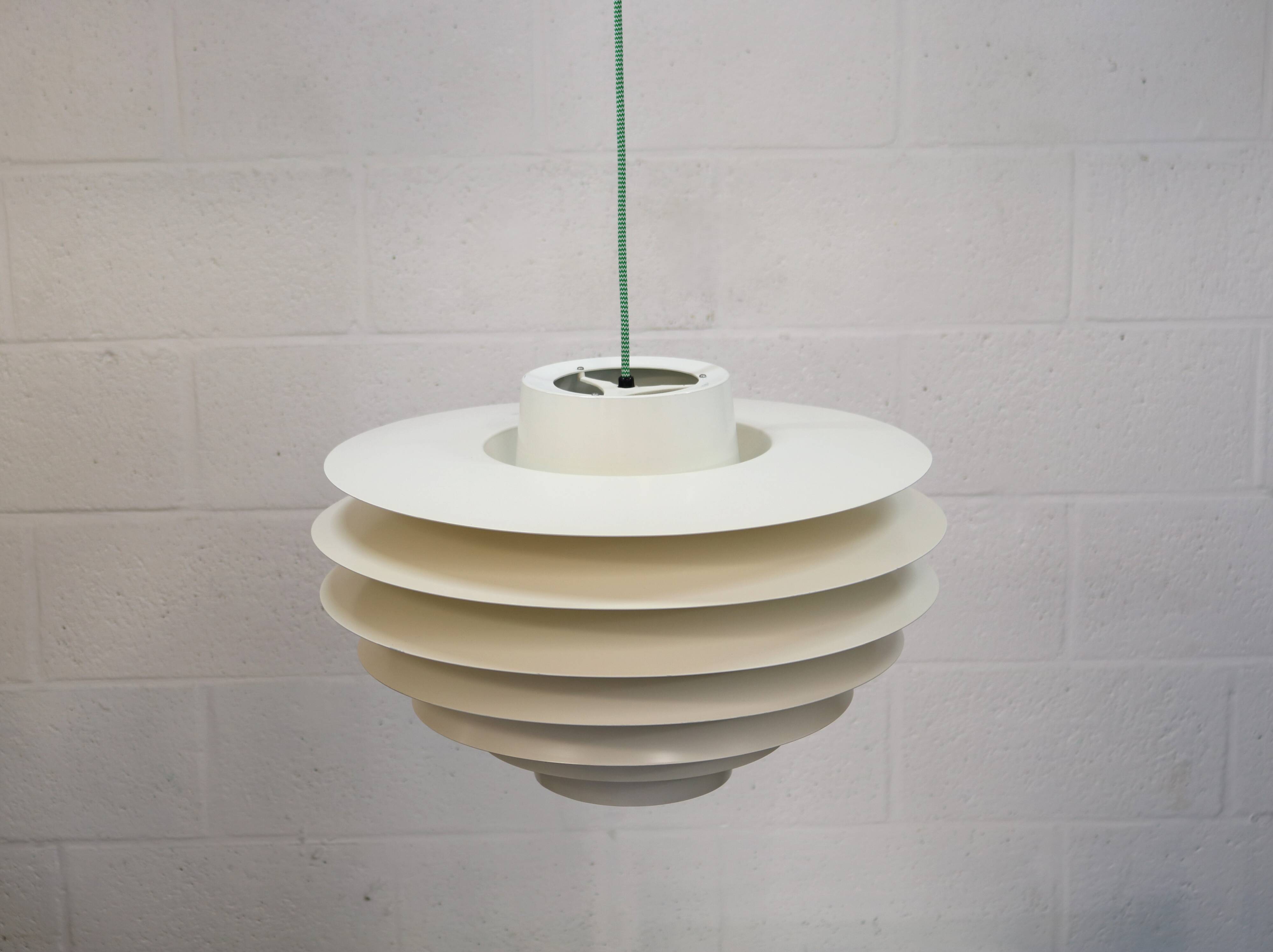 XL Verona Pendant Lamp by Svend Middelboe for Nordisk Solar - 1980s Scandinavian