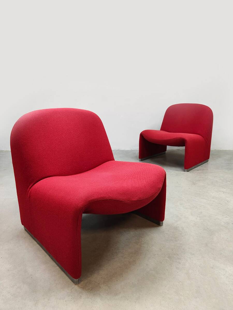 Vintage design lounge set Alky chairs