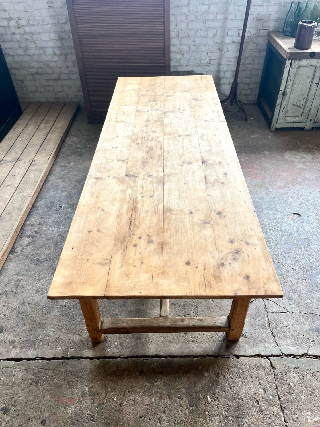 Old workshop table 2.50m
