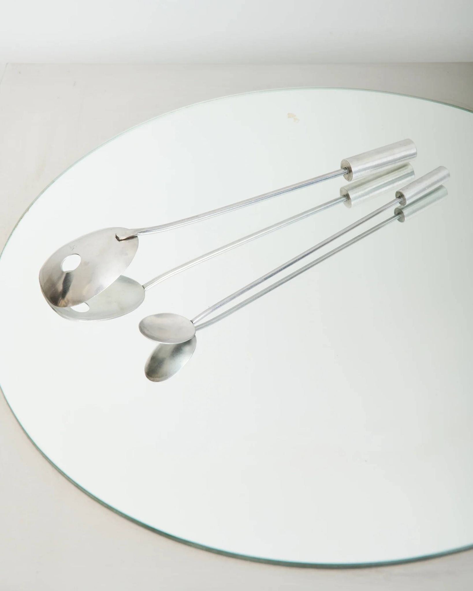 Set à couverts à cocktail moderniste, années 1980