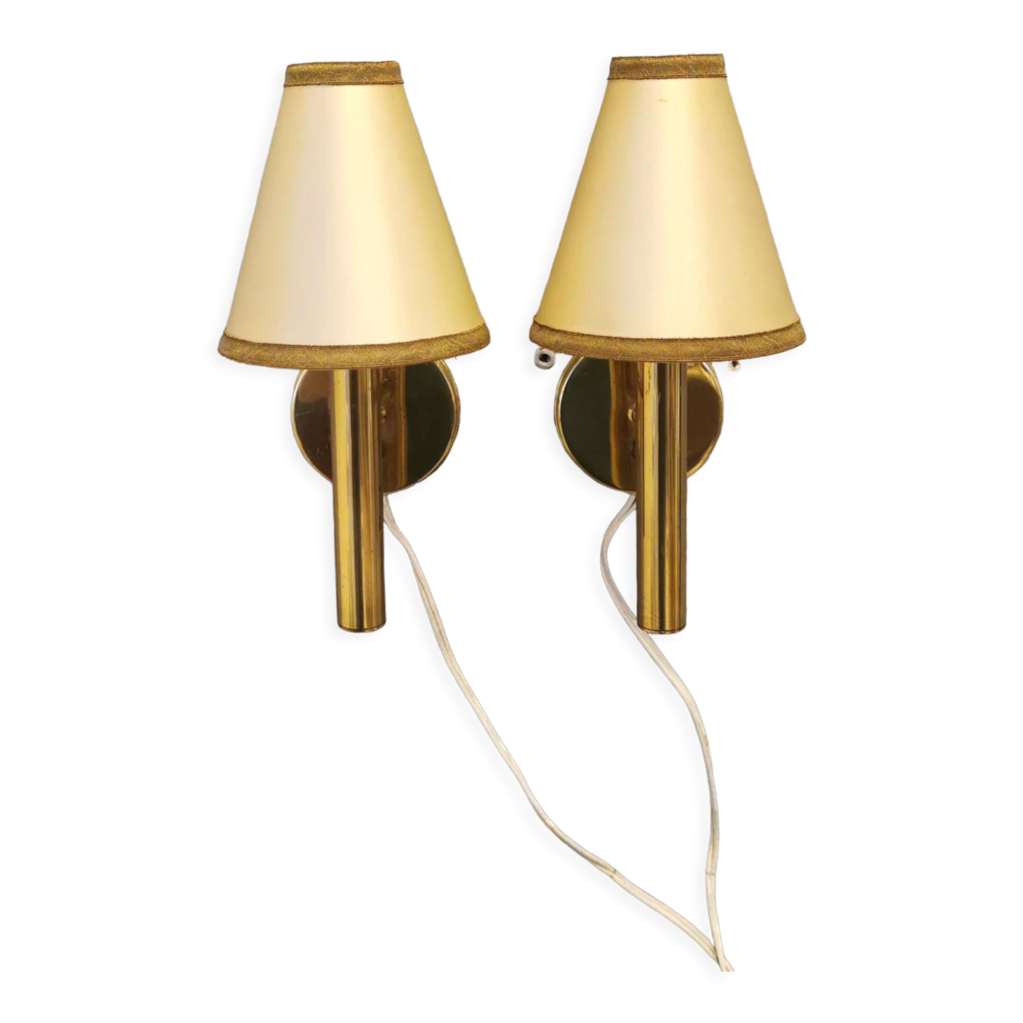 A set of wall lamps from the 70s, designed by Svend Mejlstrøm, for MS Lighting Denmark.
