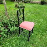 Chaise noir XIXe