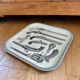Metal tray Piero Fornasetti "Guns" 60s revolvers