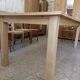 Renovated rectangular dining table